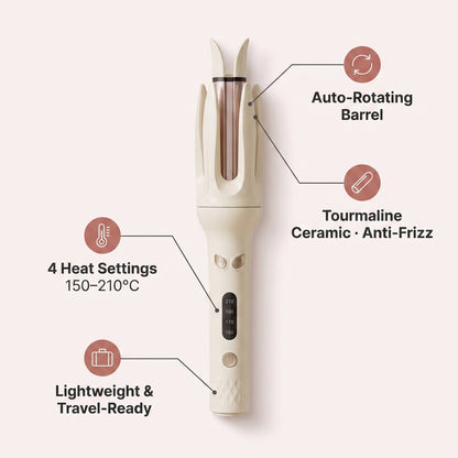 CurlEase™ Automatic Hair Curler & Wave Iron