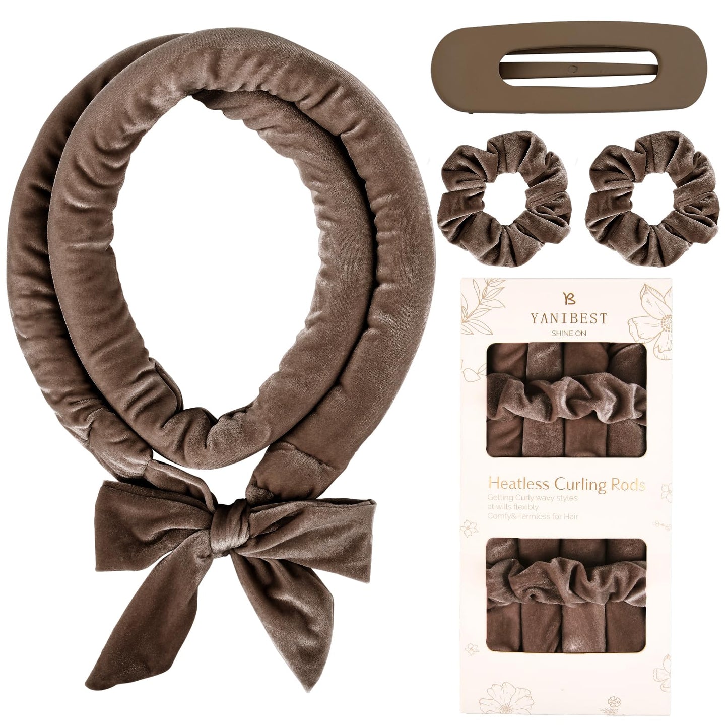 Veloura CurlCloud™ — Heatless Curling Set